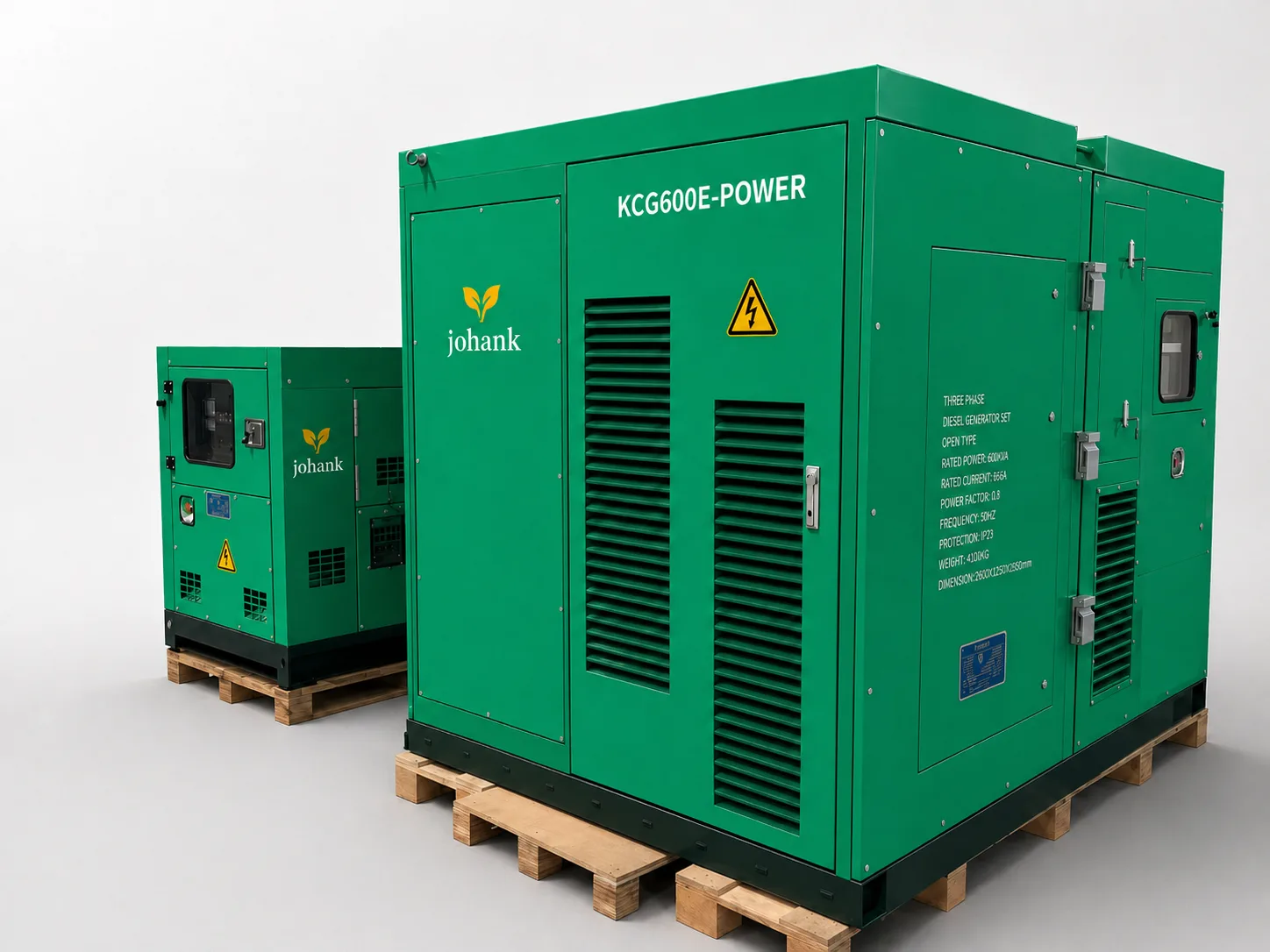 KCG600E-POWER front view