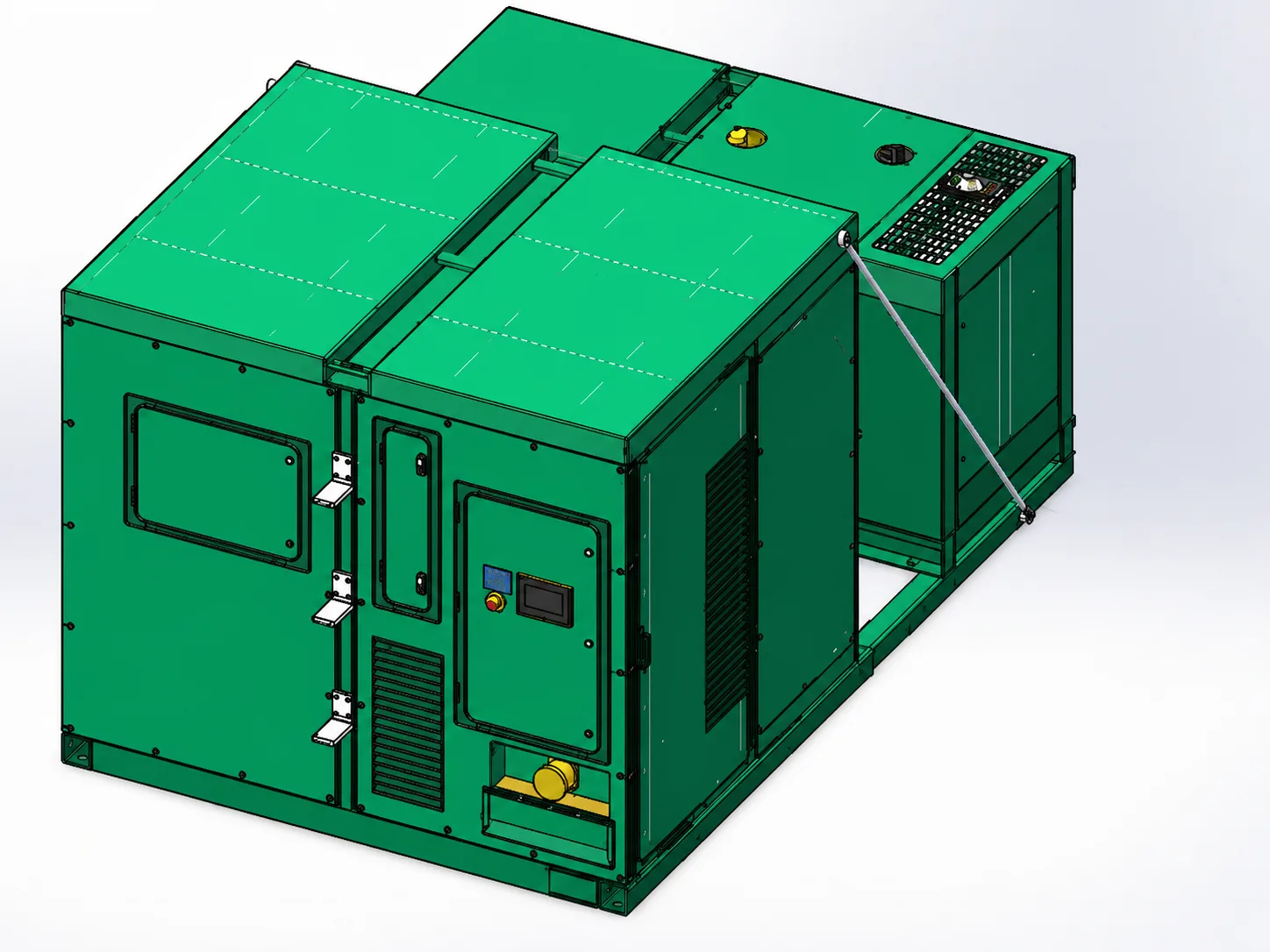 Top-down 3D view of ENERGYPACK